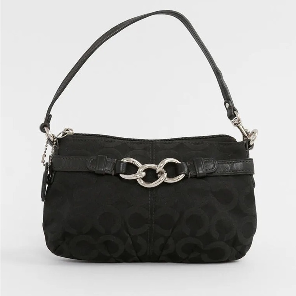 Coach Black Designer Shoulder Bag